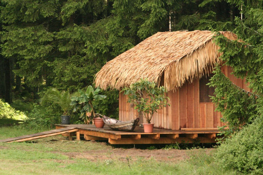 Amazonas Hütte